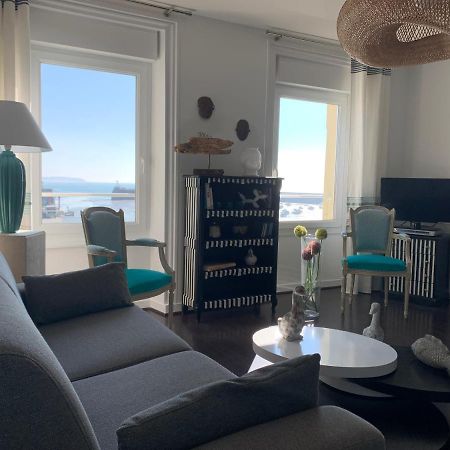 Appartement Villa Chausey, Vue Sur Le Port Гранвил Екстериор снимка